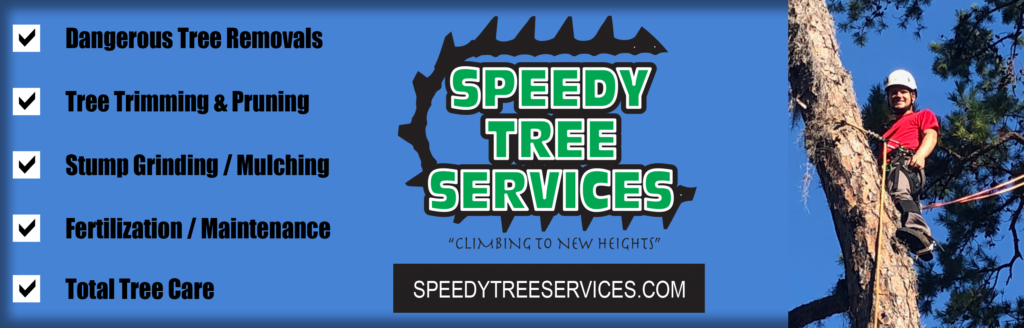 Speedy Tree Services header