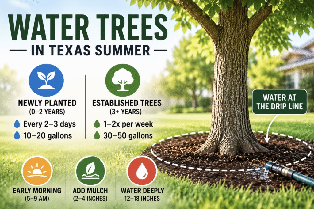 Speedy Tree Services Texas Tree Watering Guide DFW